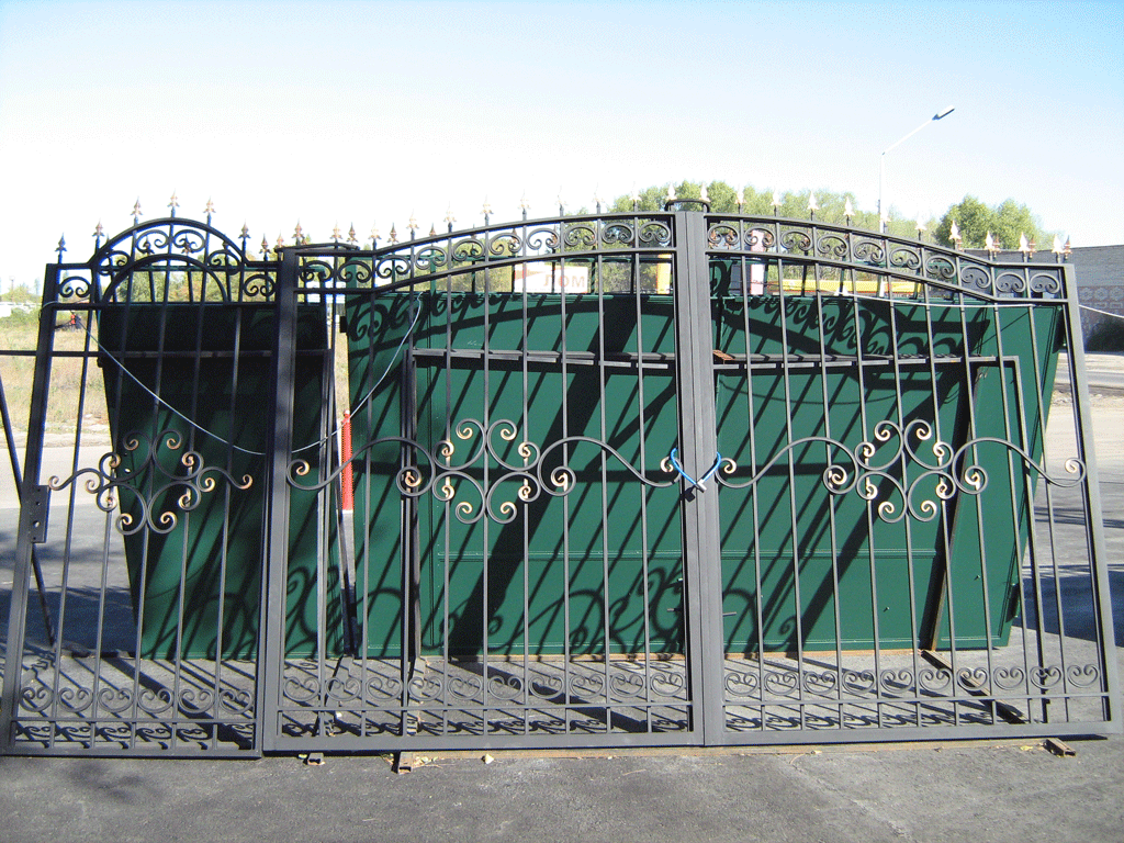 кованые ворота в белгороде